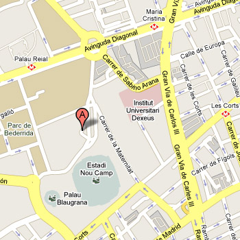 Mapa de la Facultat de Farm�cia